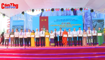 Quận Ô Môn kỷ niệm 20 năm thành lập
