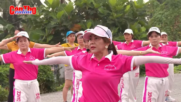 “Sống trẻ” cùng aerobic