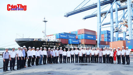 Lãnh đạo Cần Thơ tham quan các mô hình khai thác cảng biển tại TP Hồ Chí Minh