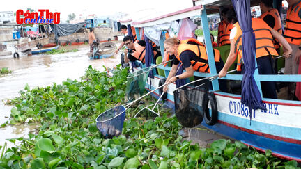 Cần Thơ hưởng ứng “Chiến dịch làm cho thế giới sạch hơn”