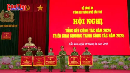 Công an TP Cần Thơ hoàn thành xuất sắc nhiệm vụ năm 2024