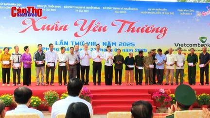 Hội Cựu chiến binh TP Cần Thơ phối hợp tổ chức Chương trình Xuân yêu thương