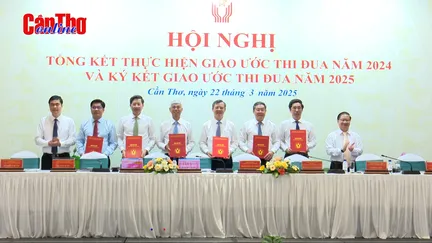 Các thành phố trực thuộc Trung ương ký kết giao ước thi đua năm 2025