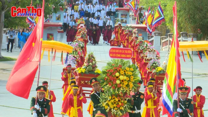 TP Cần Thơ tổ chức trọng thể Lễ Giỗ Tổ Hùng Vương