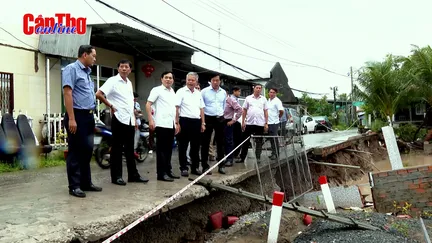 Khẩn trương rà soát, khắc phục tình trạng sạt lở trên địa bàn thành phố