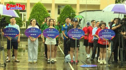 200 vận động viên tham gia Giải Thể thao báo chí TP Cần Thơ mở rộng