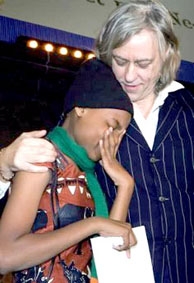 Giải thưởng Hòa bình Thế giới 2007 dành cho trẻ em về tay cô gái người Zambia
