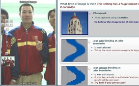 Tay không chuyển ảnh bitmap thành vector