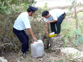 An Giang: Xăng dầu lậu ồ ạt chảy qua cửa khẩu Tịnh Biên