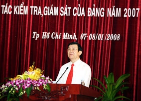 Công tác kiểm tra, giám sát nhằm nâng cao năng lực lãnh đạo và sức chiến đấu của Đảng