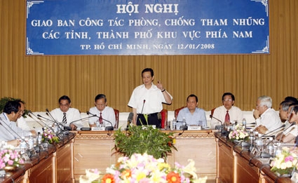Tập trung chỉ đạo quyết liệt công tác phòng, chống tham nhũng