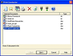 In nhanh nhiều loại tài liệu với Print Conductor