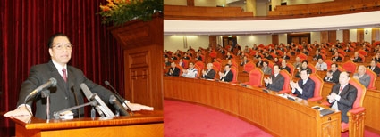 Thông báo Hội nghị lần thứ sáu Ban Chấp hành Trung ương Đảng khóa X
