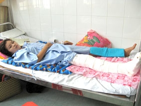 Thiếu trầm trọng phương tiện chuyển người bị tai nạn đi cấp cứu