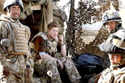 Hoàng tử Anh Harry tham chiến ở Afghanistan