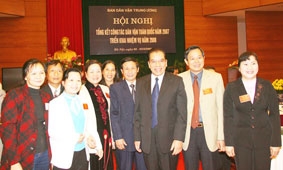 Phải làm công tác dân vận theo phong cách trọng dân, gần dân và có trách nhiệm với dân