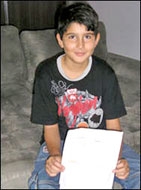 8 tuổi trở thành sinh viên luật