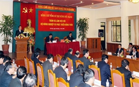 Đảng ta luôn coi trọng phát triển nông nghiệp, nông thôn và xây dựng giai cấp nông dân