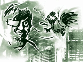 Tiếng gà trưa trong khách sạn