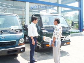 Thị trường xe ôtô "tăng tốc"