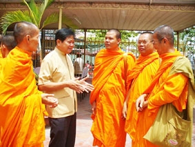 Họp mặt nhân dịp Tết cổ truyền Chol Chnam Thmay