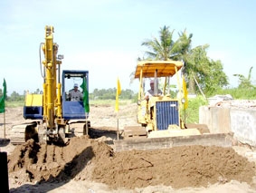 Khởi công xây dựng khu tái định cư do doanh nghiệp đầu tư