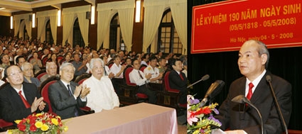 Tư tưởng vĩ đại của Các Mác soi sáng con đường cách mạng Việt Nam