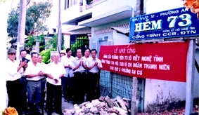 Nếp sống đẹp giữa lòng đô thị