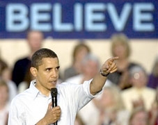 Ông Obama vượt bà Hillary về số siêu đại biểu ủng hộ