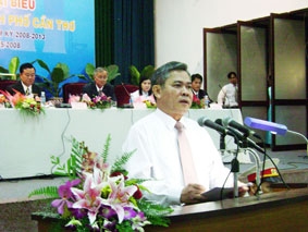 <font color=blue size= "2">Tại Đại hội đại biểu Công đoàn TP Cần Thơ lần thứ VIII, nhiệm kỳ 2008-2013, đồng chí Nguyễn Tấn Quyên, 
Ủy viên Trung ương Đảng, Bí thư Thành ủy: </font><br>Nâng cao chất lượng hoạt động công đoàn, xây dựng giai cấp công nhân lớn mạnh