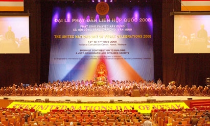 Khai mạc trọng thể Đại lễ Phật đản Liên Hợp Quốc 2008 tại Việt Nam