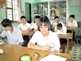 Xây tương lai cho trẻ thiểu năng trí tuệ