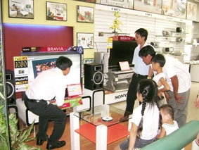 Sôi động thị trường "ăn theo" mùa Euro 2008