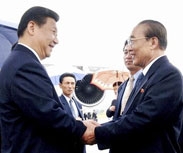 Phó Chủ tịch nước Trung Quốc Tập Cận Bình thăm Triều Tiên