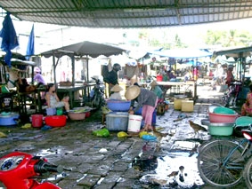 Để chợ phát triển bền vững