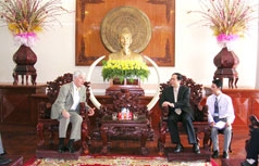 Chủ tịch UBND thành phố Cần Thơ tiếp Đại sứ Cộng hòa Pháp