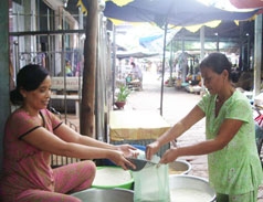 Nghĩa cử của một tiểu thương