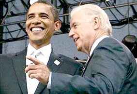 Obama liên danh với Joe Biden