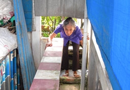 Có nhà mà không có lối đi