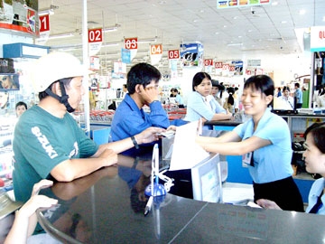 Nét đẹp văn hóa ở một siêu thị