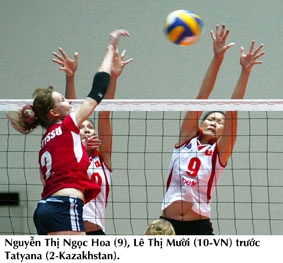 VIệt Nam lại thua Kazakhstan 0 - 3