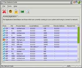 Plax Network Suite 2.2  Giám sát các hoạt động giao tiếp qua Internet của máy tính