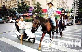 Trở về thời xe ngựa