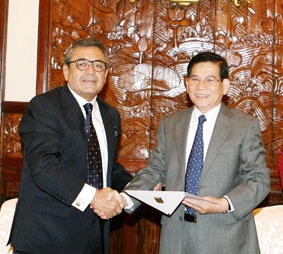 Tổng thống Peru mời Chủ tịch nước Nguyễn Minh Triết tham dự APEC 2008