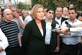 Bà Livni đặt một chân vào phủ thủ tướng