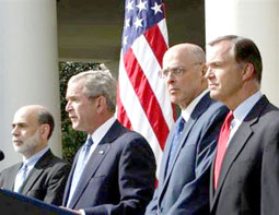 Mỹ rót hàng trăm tỉ USD cứu thị trường tài chính