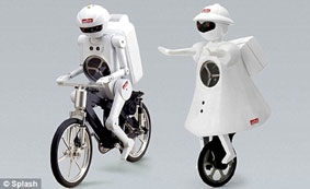 Robot đạp xe một bánh