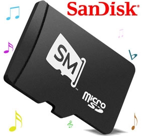 Bán album nhạc trên thẻ nhớ