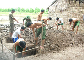 Thắm tình quân dân