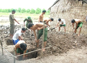 Thắm tình quân dân